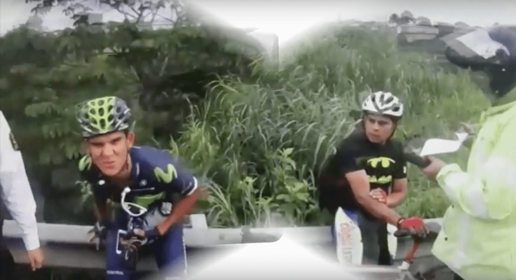 andry amador batman movistar pulled over
